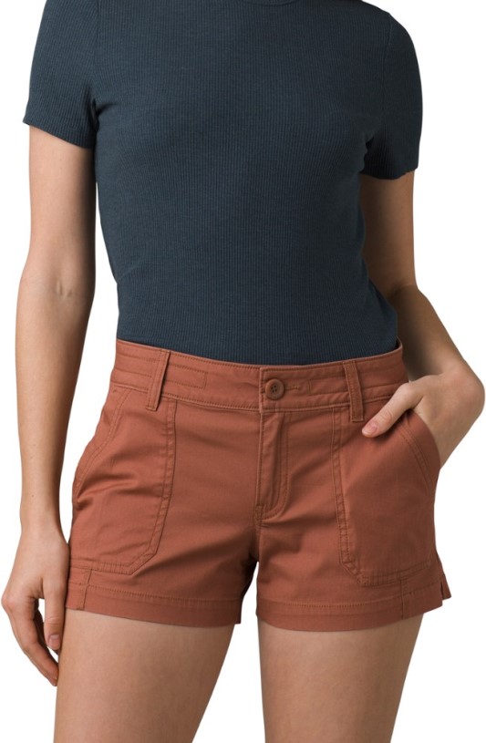 REi Co-op IE Prana Elle Shorts Women 5 Inseam Terra