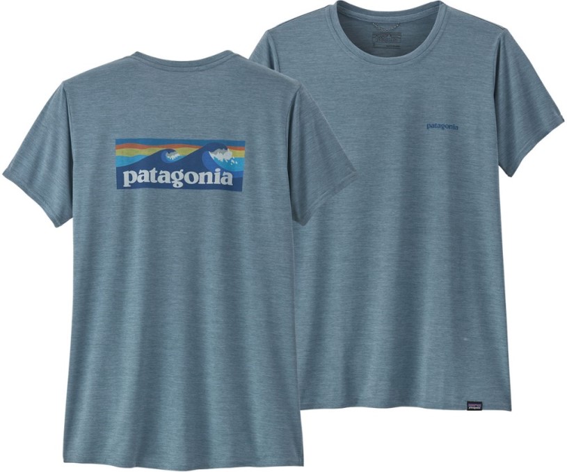 Grey REi Co-op IE Patagonia Capilene Cool Daily Graphic Shirt Women