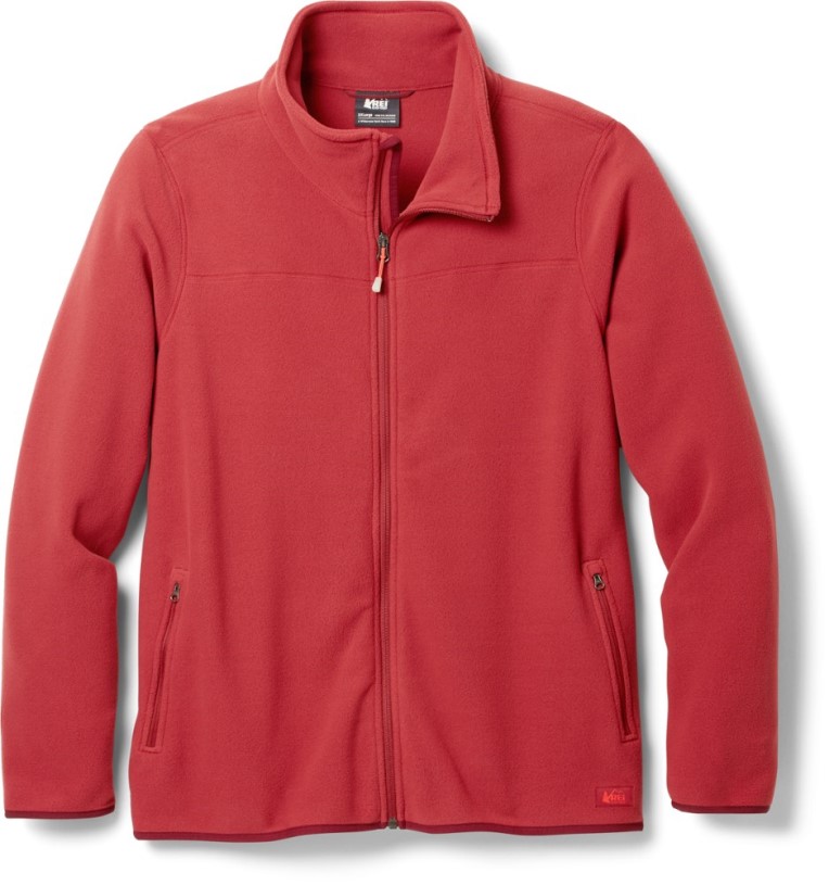 Red REi Co-op IE Groundbreaker Fleece Jacket 2.0 Women Plus Sizes