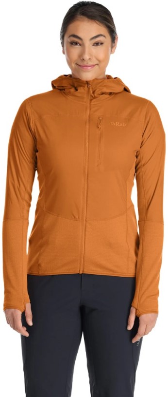 Rab Ascendor Summit Hoodie Women REi Co-op IE Marmalade
