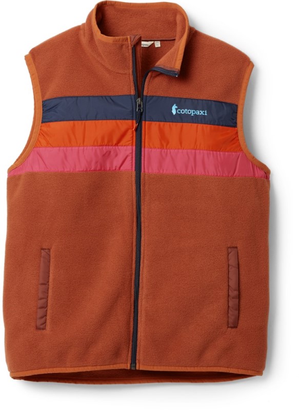 Cotopaxi Teca Fleece Vest Women Cajun Spice REi Co-op IE
