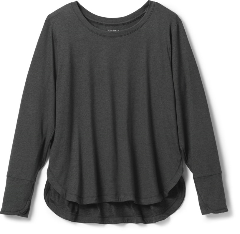 Athleta Uptempo Top Women Plus Sizes REi Co-op IE Black