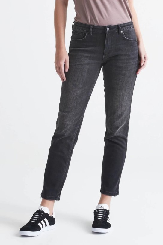 Black REi Co-op IE Duer Performance Denim Girlfriend Jeans Women