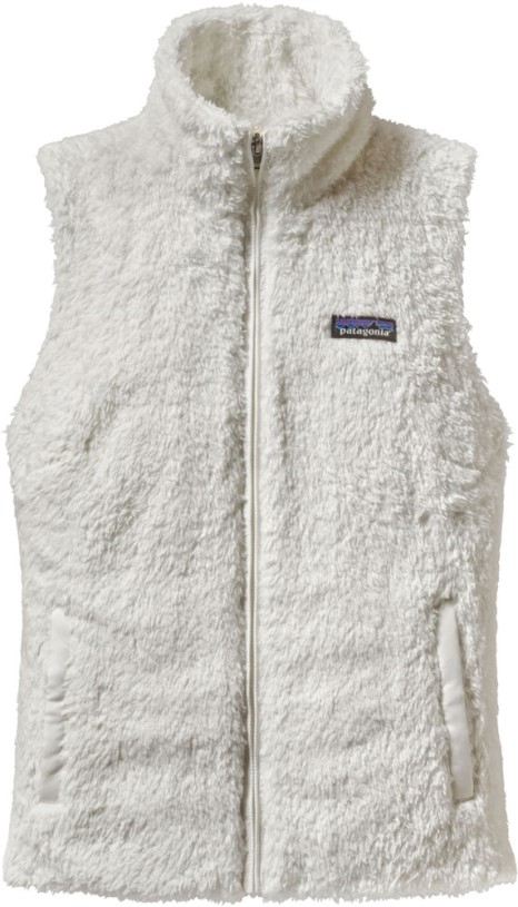 REi Co-op IE White Patagonia Los Gatos Fleece Vest Women