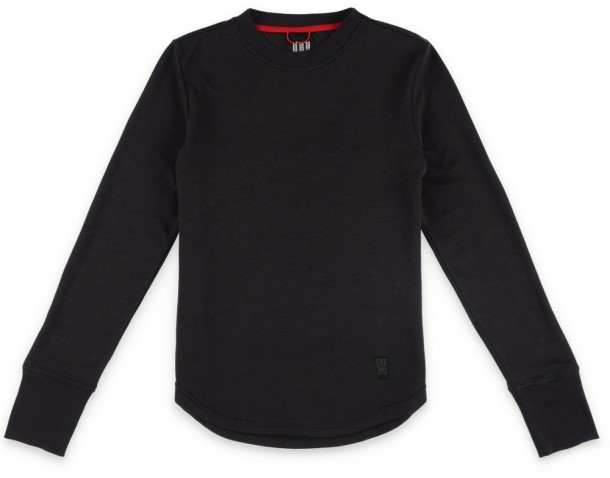 Black REi Co-op IE Topo Designs Tech Knit Long-Sleeve T-Shirt Women