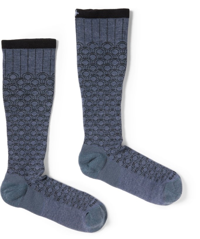 Sockwell Deco Dot Compression Socks Women Denim REi Co-op IE