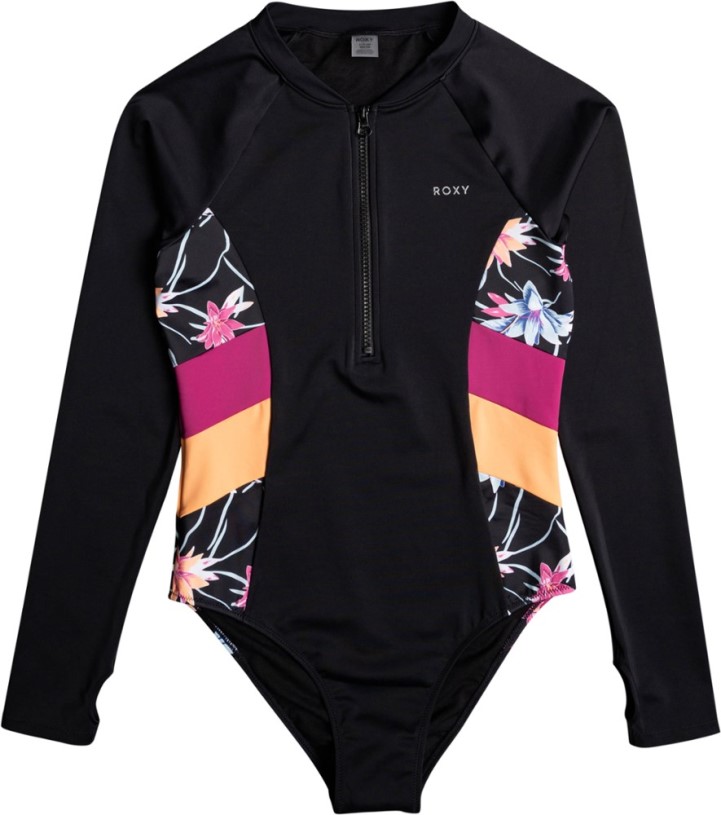 Roxy Active Long-Sleeve One-Piece Swimsuit Women REi Co-op IE Floral Flow