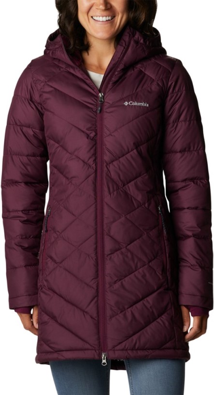 Marionberry Columbia Heavenly Long Hooded Jacket Women REi Co-op IE