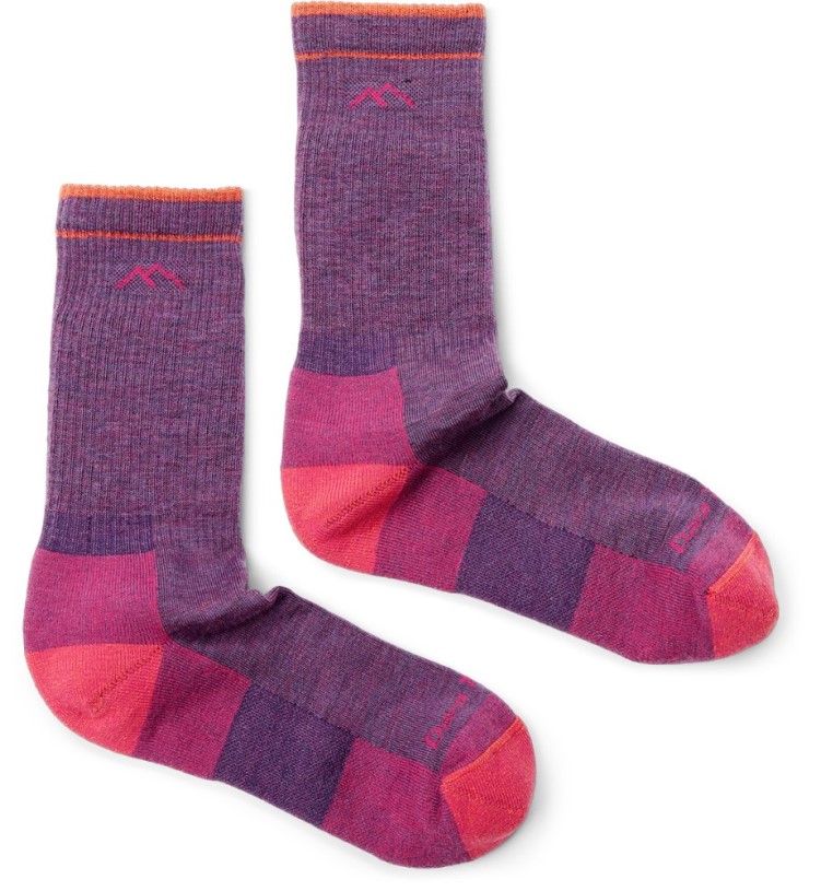 Darn Tough Hiker Boot Sock Cushion Socks Women REi Co-op IE Plum