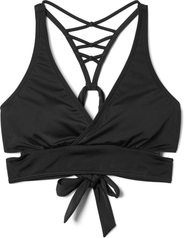 Prana Atalia Racerback Swimsuit Top Women REi Co-op IE Black