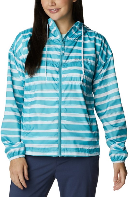 Sea Wave Brush Columbia Flash Challenger Novelty Windbreaker Women REi Co-op IE