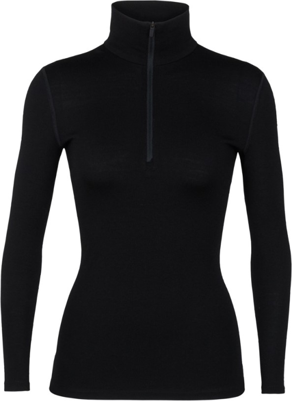 REi Co-op IE Black Icebreaker 150 Zone Long-Sleeve Crew Shirt Women