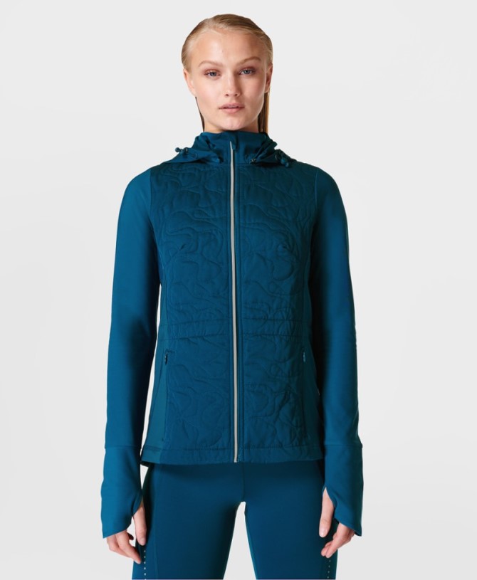 REi Co-op IE Blue Sweaty Betty Fast Track Thermal Insulated Jacket Women