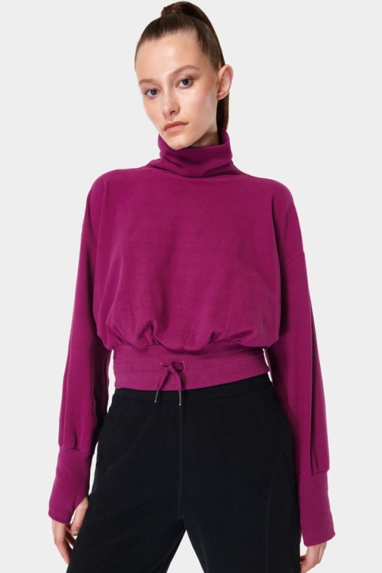 REi Co-op IE Sweaty Betty Melody Luxe Fleece Pullover Women Pink