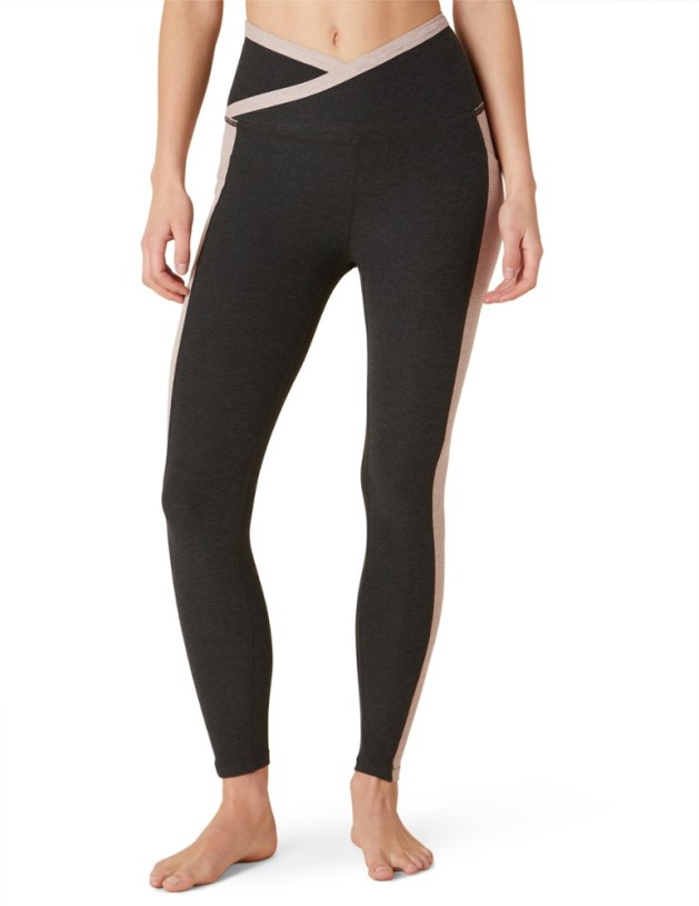 Beyond Yoga Block Out High-Waisted Midi Leggings Women REi Co-op IE Darkest Night
