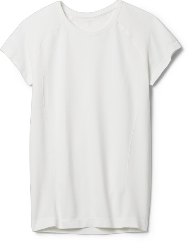 Sweaty Betty Athlete Seamless Workout T-Shirt Women REi Co-op IE White