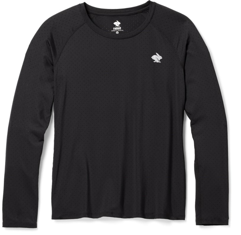 REi Co-op IE Rabbit Ez Tee Perf Ice Long-Sleeve Shirt Women Black