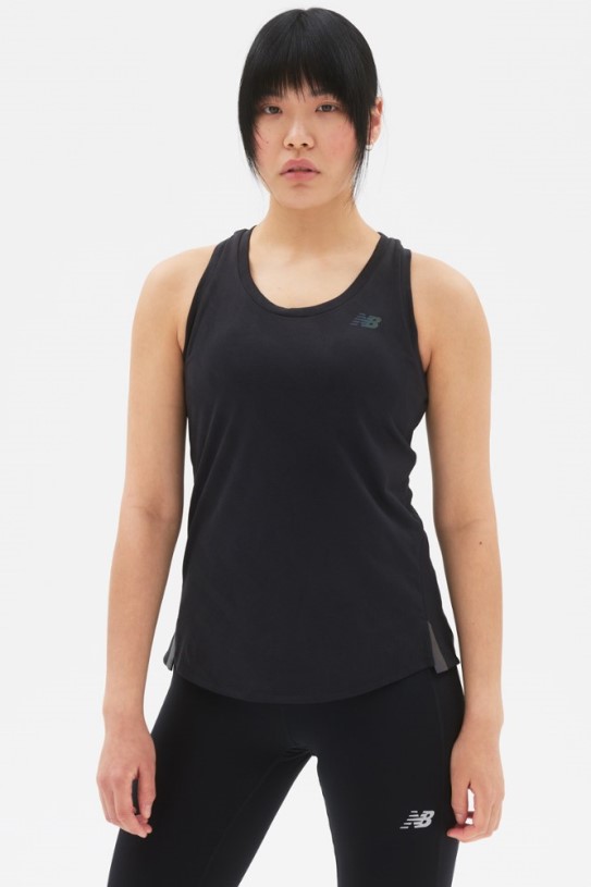 REi Co-op IE New Balance Q Speed Jacquard Tank Top Women Black
