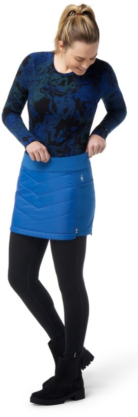 REi Co-op IE Smartwool Smartloft Pull-On Skirt Blue
