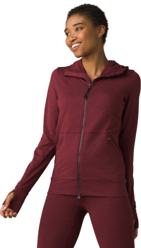 Prana Ice Flow Jacket Women Maroon REi Co-op IE