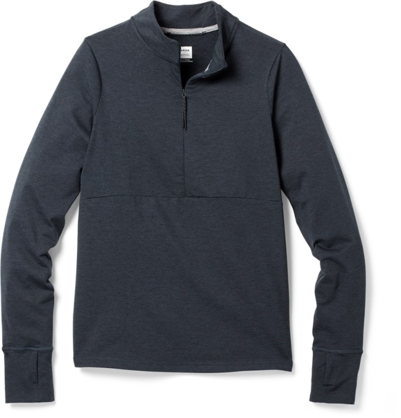 REi Co-op IE Prana Ice Flow Half-Zip Pullover Women Nautical