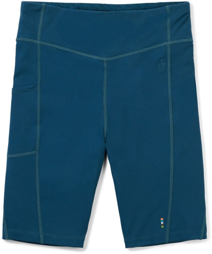 REi Co-op IE Smartwool Merino Sport Biker Shorts Women Blue