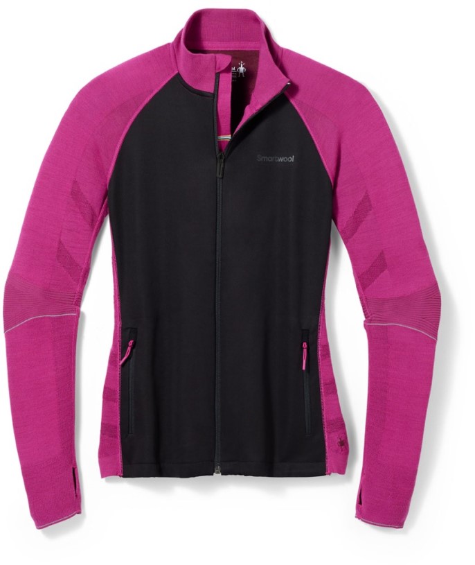 Festive Fuchsia Smartwool Intraknit Merino Sport Full-Zip Jacket Women REi Co-op IE