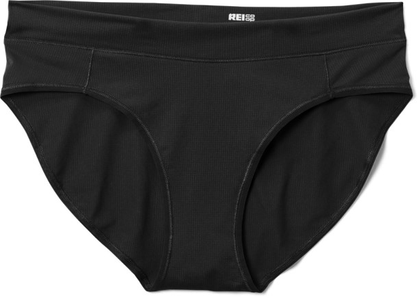 Black REi Co-op IE Active Bikini Underwear Women