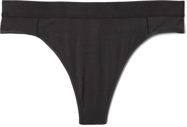 Black REi Co-op IE Merino Thong Underwear Women