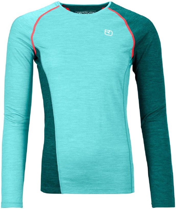 Ice Waterfall Blend REi Co-op IE Ortovox 120 Cool Tec Fast Upward Long-Sleeve T-Shirt Women