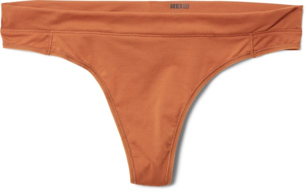 Spiced Cacao REi Co-op IE Active Thong Underwear Women Plus Sizes