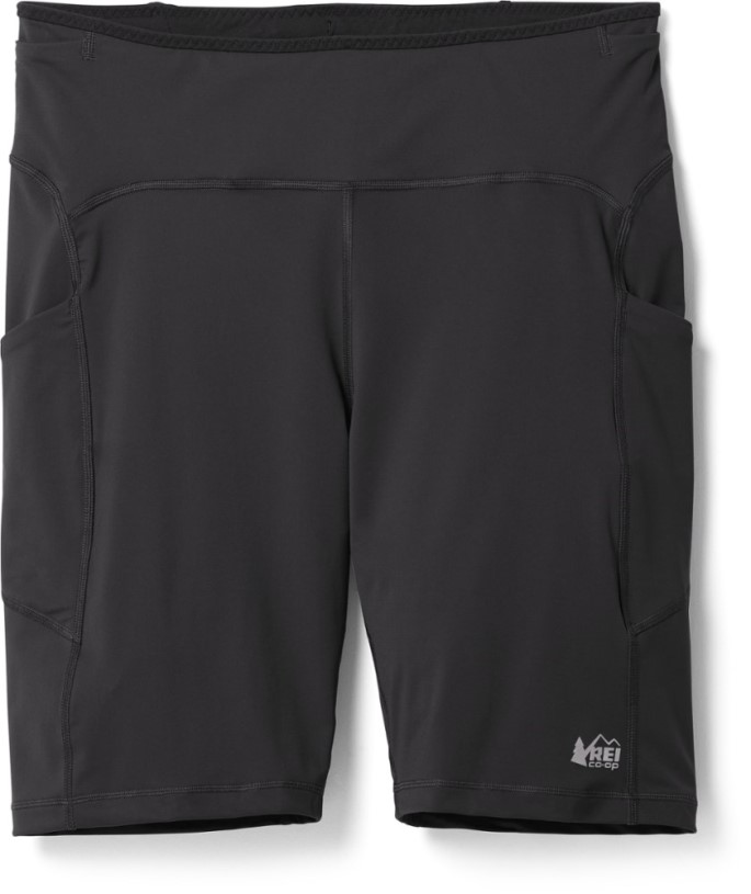 Black REi Co-op IE Swiftland Training Shorts Women Plus Sizes