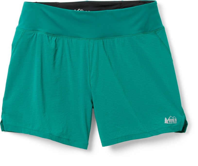 Crater Teal REi Co-op IE Swiftland 5 Running Shorts Women
