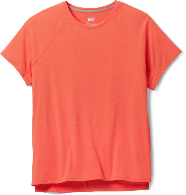 Amaranth Coral REi Co-op IE Swiftland Running T-Shirt Women Plus Sizes
