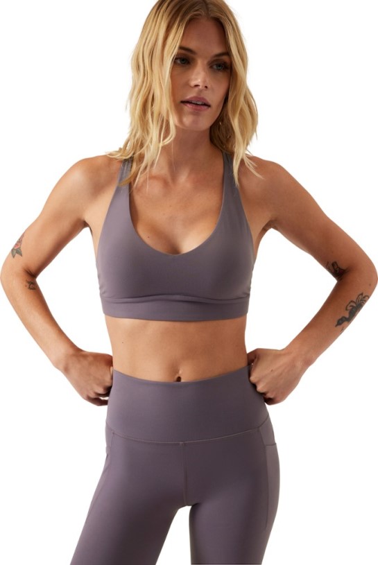 Dusk Violet REi Co-op IE Athleta Solace Bra