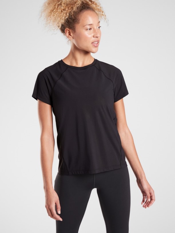 Black REi Co-op IE Athleta Ultimate Train T-Shirt Women