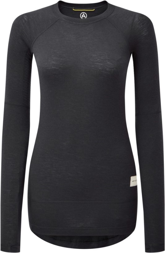 REi Co-op IE Black Artilect Boulder 125 Crew Base Layer Top Women