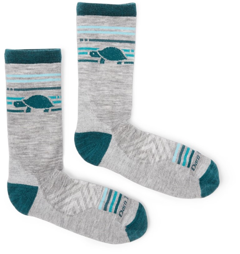 Gray Darn Tough Pacer Micro Crew Ultralightweight Cushion Socks Women REi Co-op IE