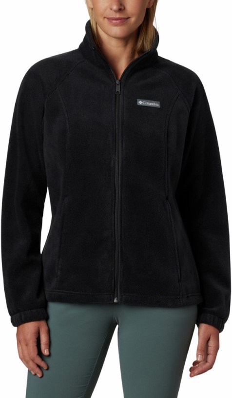 Columbia Benton Springs Full-Zip Fleece Jacket Women REi Co-op IE Black