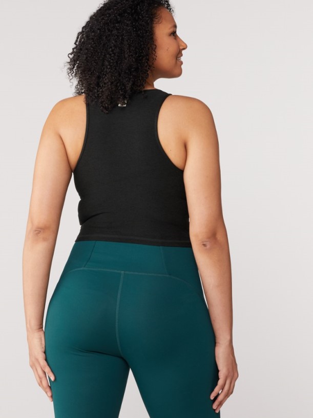 Vuori Elevation Plyo Tank Top Women REi Co-op IE Black