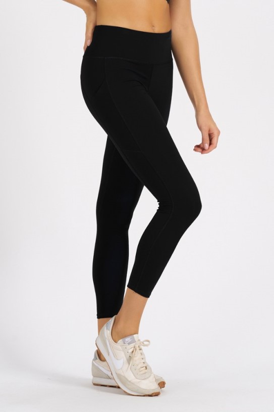 Black REi Co-op IE Vuori Stride Leggings Women