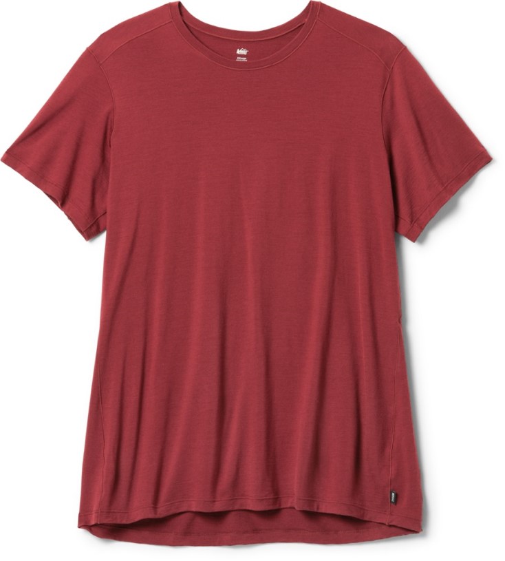 Shaded Sumac REi Co-op IE Merino 185 Base Layer Top Women Plus Sizes