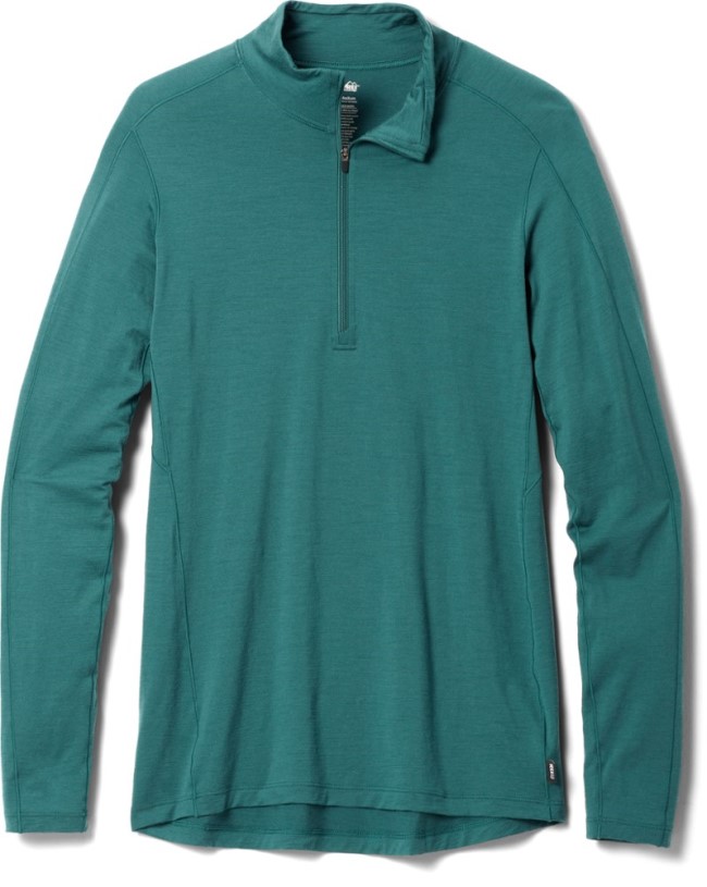 Cove Water REi Co-op IE Merino 185 Long-Sleeve Half-Zip Base Layer Top Women