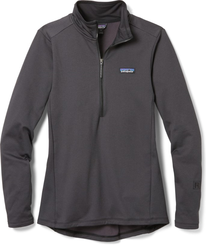 Black REi Co-op IE Patagonia R1 Daily Zip-Neck Pullover Women