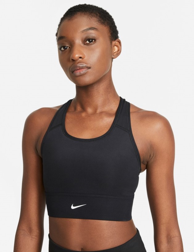 Nike Swoosh Long Line Bra White REi Co-op IE