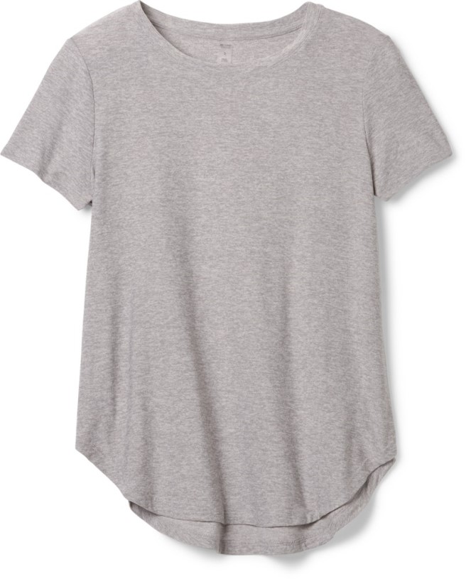 Beyond Yoga On The Down Low T-Shirt Women Silver REi Co-op IE