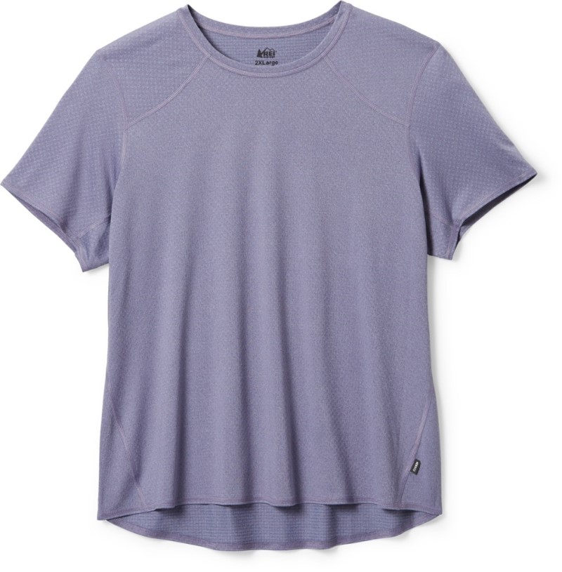Purple Haze REi Co-op IE Lightweight Base Layer Crew Top Women Plus Sizes