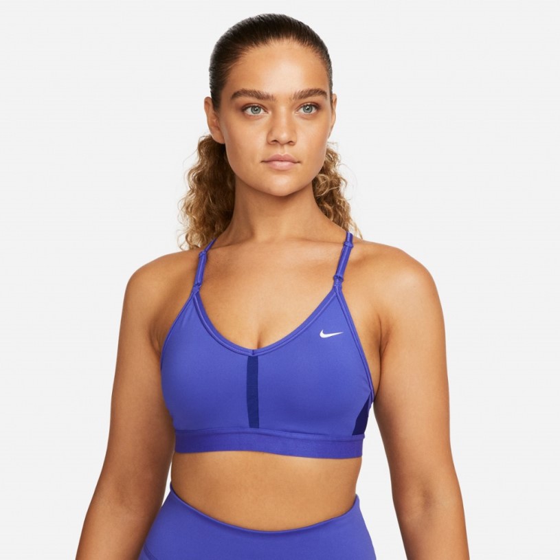Blue Nike Indy V-Neck Bra REi Co-op IE