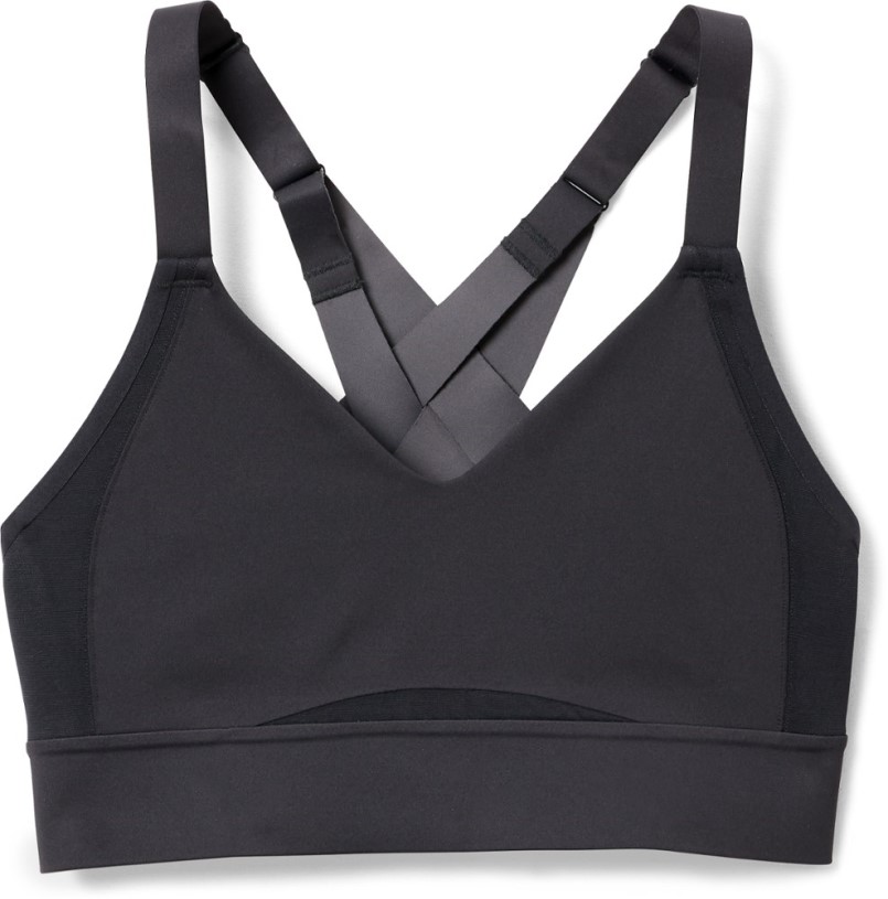 REi Co-op IE Brooks Drive Interlace Run Bra Black