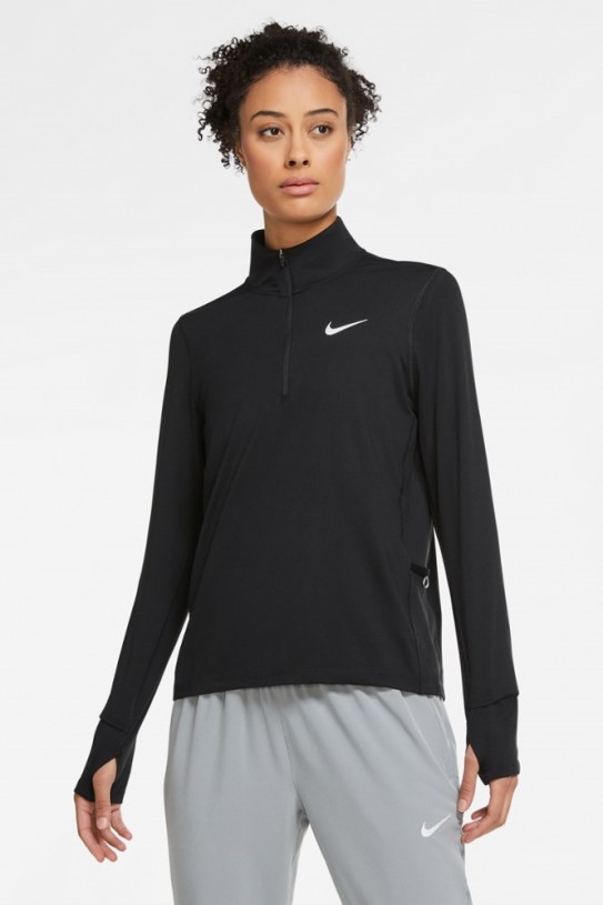 Black REi Co-op IE Nike Element Half-Zip Running Top Women